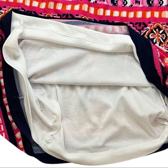 Eliza J Bright Pink Geometric Print Dress. Fully Lined. Size 4. Great Condition! - Picture 8 of 12